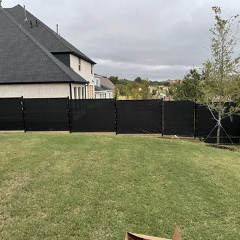 Take Action Construction - After with privacy mesh installed - Masonry/Concrete Near Me Take Action Construction - After with privacy mesh installed - Masonry/Concrete Near Me