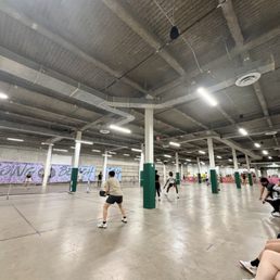 Indoor pickle courts on the third floor! Indoor pickle courts on the third floor!