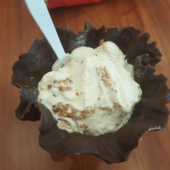 Cold Stone Creamery - Cheesecake in a speed waffle bowl. - Ice Cream & Frozen Yogurt Near Me - La Vista, Nebraska