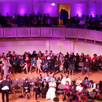 Chicago Symphony Center - People watching.  Audience on stage and terrace. - Music Venues Near Me - Chicago, Illinois