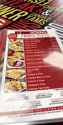 Menu photo 1 The Licking Sunrise Sunrise, FL Menu photo 1 The Licking Sunrise Sunrise, FL