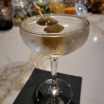 Daniello's - Dirty Martini $21 - Steakhouses Near Me - Roseville, California
