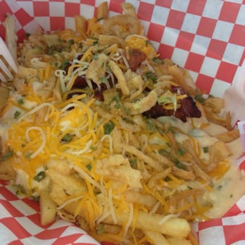 Off The Hook Seafood Eatery - Seafood smothered fries. AMAZING! - Seafood Near Me - Oklahoma City, Oklahoma Off The Hook Seafood Eatery - Seafood smothered fries. AMAZING! - Seafood Near Me - Oklahoma City, Oklahoma
