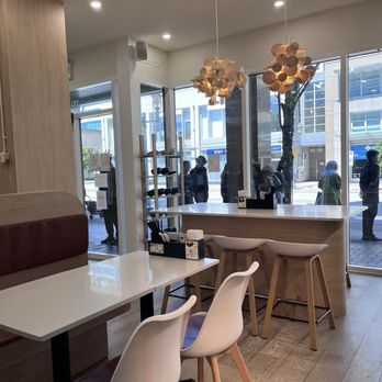 Hokkaido Ramen Santouka - Dining area - Look out to the street - Ramen Near Me - Richmond, British Columbia Hokkaido Ramen Santouka - Dining area - Look out to the street - Ramen Near Me - Richmond, British Columbia