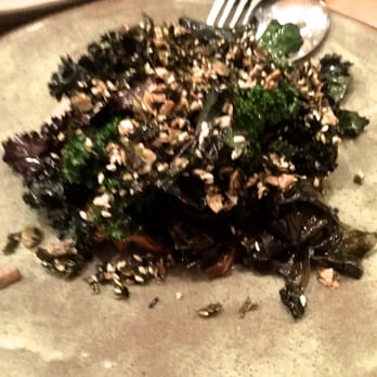 The Progress - Wild mushrooms with pickled local nori & kale - New American Near Me - San Francisco, California The Progress - Wild mushrooms with pickled local nori & kale - New American Near Me - San Francisco, California