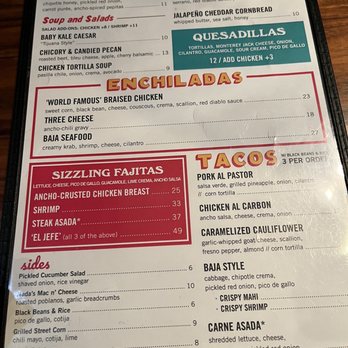 Nada - Menu - Mexican Near Me - Indianapolis, Indiana Nada - Menu - Mexican Near Me - Indianapolis, Indiana