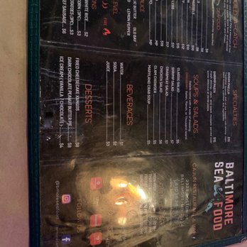 Baltimore Seafood - Menu - Seafood Near Me - Baltimore, Maryland Baltimore Seafood - Menu - Seafood Near Me - Baltimore, Maryland