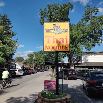 Chiang Mai Thai Noodle - signage - Thai Near Me - Indianapolis, Indiana