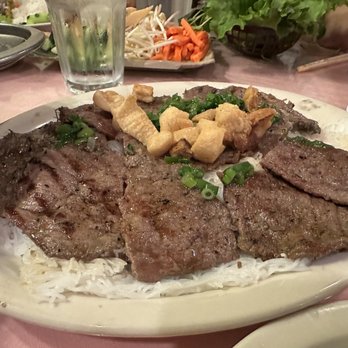 Saigon Pagolac - Tasteless meat. Don't get this, whatever it is!!! No salt or marinate. Just thinly cut expensive meat. - Vietnamese Near Me - Houston, Texas