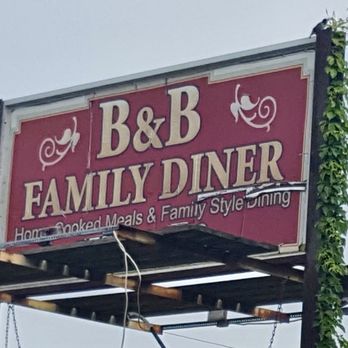 B & B Family Diner - B & B diner sign along art. 51 in Perryopolis. - American Near Me - Perryopolis, Pennsylvania B & B Family Diner - B & B diner sign along art. 51 in Perryopolis. - American Near Me - Perryopolis, Pennsylvania
