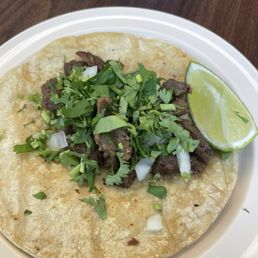Carne asada taco Carne asada taco