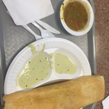 Ganesh Temple Canteen - Masala Dosa ($4.50) large and satisfying portion - Indian Near Me - Flushing, New York