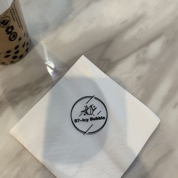 S7-Icy Bubble - even their napkins are branded - Bubble Tea Near Me - Honolulu, Hawaii S7-Icy Bubble - even their napkins are branded - Bubble Tea Near Me - Honolulu, Hawaii