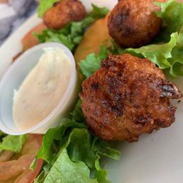 Conch fritters