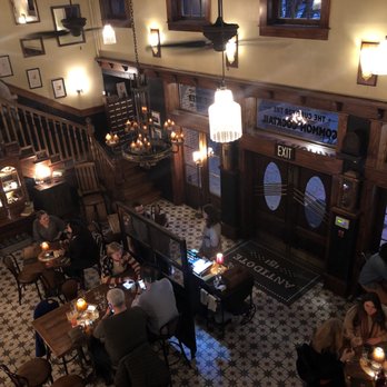 Antidote - Looking down from the mezzanine level. - Cocktail Bars Near Me - Asheville, North Carolina