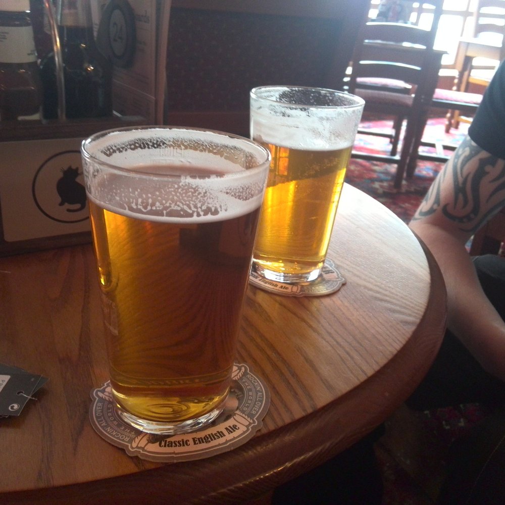 Devonshire Cat - Enjoying a couple of pints of Hop Monster. - Pubs Near Me - Sheffield, XSY