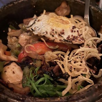 Barn Joo 35 - Galbi Hot Stone Bowl - Korean Near Me - New York, New York