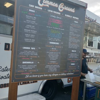 Common Ground Mobile Kitchen - Menu. - Food Trucks Near Me - Anaheim, California Common Ground Mobile Kitchen - Menu. - Food Trucks Near Me - Anaheim, California
