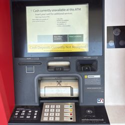 Wells Fargo Bank - Same ATM; A few weeks later (real cash dispenser)