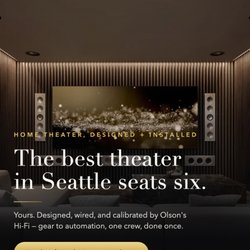Olson's Hi Fi - Most performance for your dollar