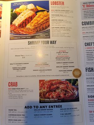 Menu photo 5 Red Lobster Fairfield, CA