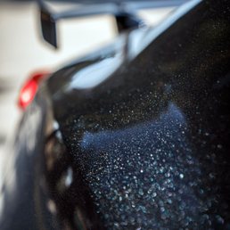 With the swirls gone, the metallic flakes really show up on the paint.
