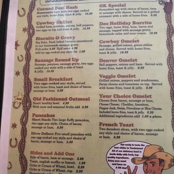 Ok Cafe - Menu - American Near Me - Tombstone, Arizona Ok Cafe - Menu - American Near Me - Tombstone, Arizona
