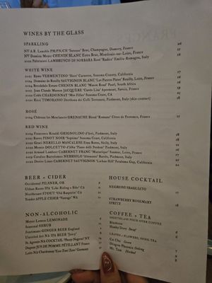 Menu photo 5 Frances San Francisco, CA