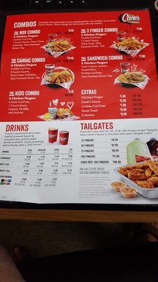 Menu photo 1 Raising Cane's Chicken Fingers Beaumont, CA Menu photo 1 Raising Cane's Chicken Fingers Beaumont, CA