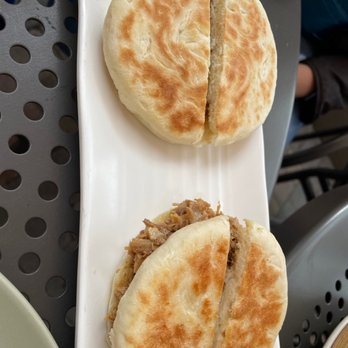 Pan Dumpling House - H1. Chinese Burger with Roasted Pork - Chinese Near Me - Corona, California Pan Dumpling House - H1. Chinese Burger with Roasted Pork - Chinese Near Me - Corona, California
