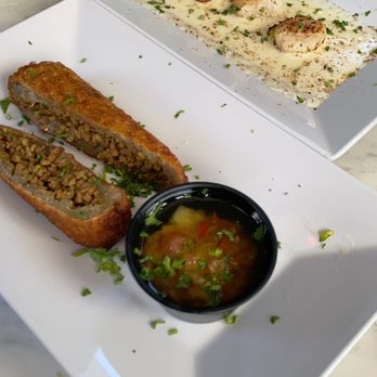 Ostra Cosa - Alcapurria de carne and scallops - Spanish Near Me - San Juan, Puerto Rico