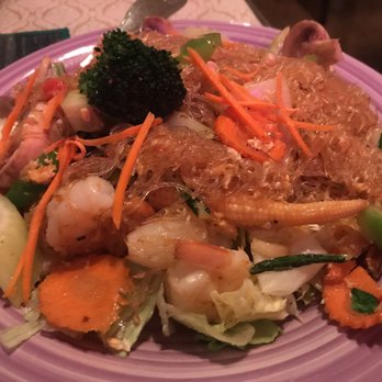 Thai Siam Restaurant - Woon Sen stir fried glass noodle with shrimp - Thai Near Me - Seattle, Washington Thai Siam Restaurant - Woon Sen stir fried glass noodle with shrimp - Thai Near Me - Seattle, Washington