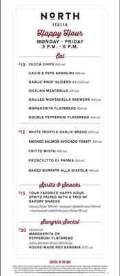 Menu photo 2 North Italia Irvine, CA Menu photo 2 North Italia Irvine, CA