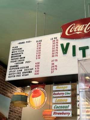 Menu photo 2 Vito's Slices and Ices New York, NY Menu photo 2 Vito's Slices and Ices New York, NY