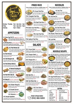 Menu photo 5 Thai Taste Austin, TX Menu photo 5 Thai Taste Austin, TX