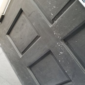 V&S Maintenance and Remodeling - Door full of cement and grout. - Painters Near Me - Artesia, California