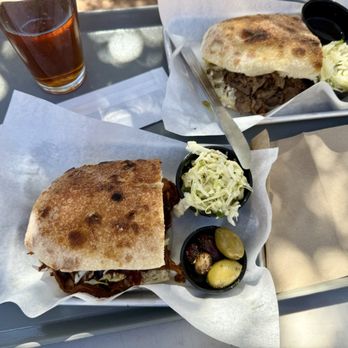 Queen Creek Olive Mill - Pulled pork sandwiches. Two with one beer $45. - Specialty Food Near Me - Queen Creek, Arizona