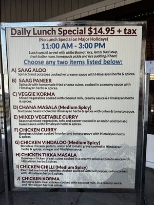 Menu photo 8 Himalayan Curry and Grill San Diego, CA Menu photo 8 Himalayan Curry and Grill San Diego, CA