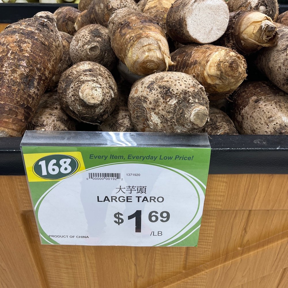 168 Market - XL taro - Fruits & Veggies Near Me - Rowland Heights, California