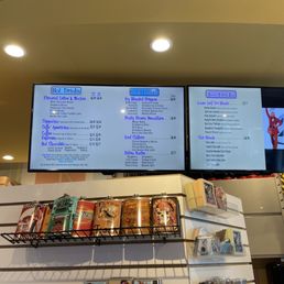 Drink menu