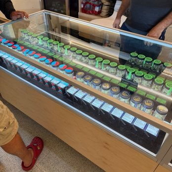 Greenfield - wide selection of flower displayed in glass case - Cannabis Dispensaries Near Me - San Francisco, California Greenfield - wide selection of flower displayed in glass case - Cannabis Dispensaries Near Me - San Francisco, California