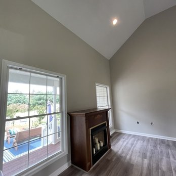 Langley Painting Services - After Mantel/Windows - Painters Near Me - Stevensville, Maryland