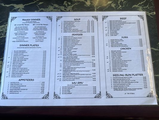 Menu photo 1 Happy Cafe Hollister, CA