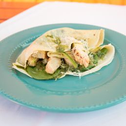 Chicken Pesto Crepe