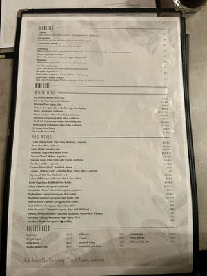Menu photo 1 2 Twelve Seasonal Kitchen + Bar Mebane, NC
