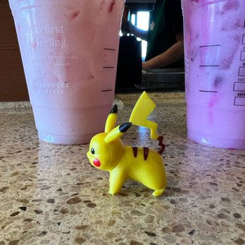 Starbucks - a plastic toy of a pikachu - Coffee & Tea Near Me - Houma, Louisiana Starbucks - a plastic toy of a pikachu - Coffee & Tea Near Me - Houma, Louisiana