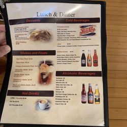Nick's Diner & Pizzeria - Menu