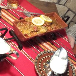 Nessebar - Fisch im Dachziegel