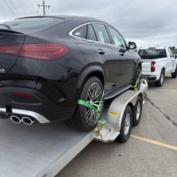 Prince Of Peace Towing - Lovely brand new Mercedes. I just hauled today.