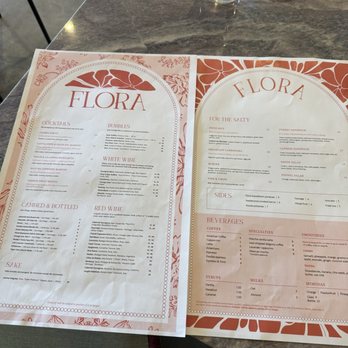 Flora - Menu - Breakfast & Brunch Near Me - San Diego, California